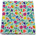 $12.00 SALE Fabric 72" Spring Flowers with Hearts