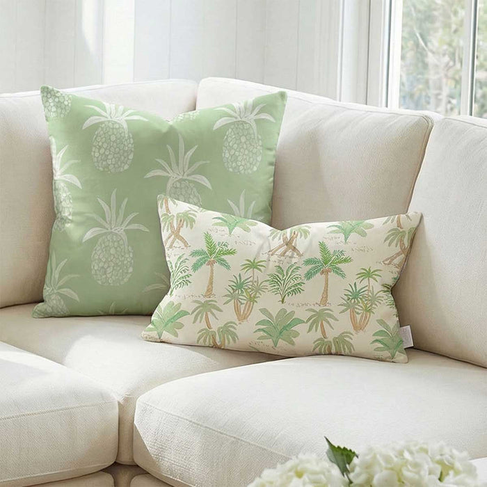 12x20in Island Palms Pillow Cover