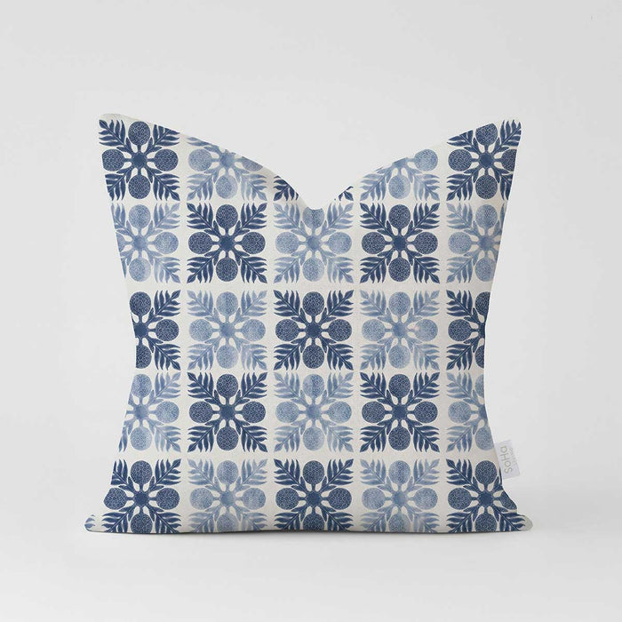 20x20in Pacific Quilt Pillow Cover