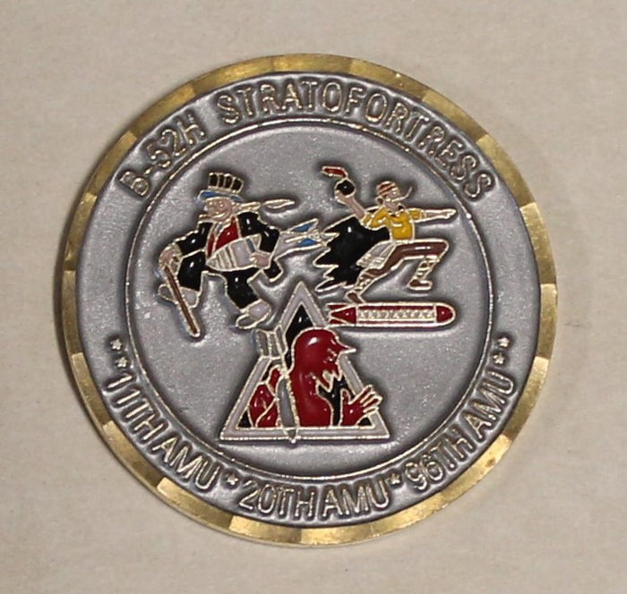 2nd Aircraft Maintenance Squadron B-52 Bomber / Bomb / BUFF 11th AMU / 20th AMU / 96th AMU Air Force Challenge Coin