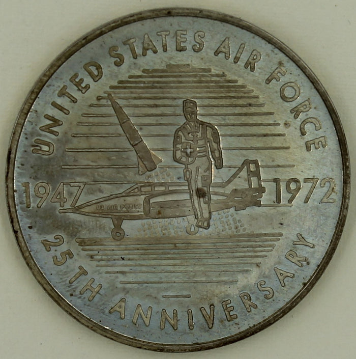 52nd Tactical Fighter Wing Spangdahlem .925 Silver Air Force Challenge Coin