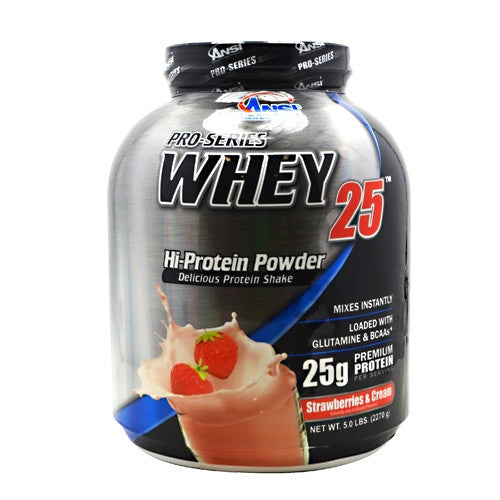 Advance Nutrient Science Pro-Series Pro-Series Whey 25 - Strawberries & Cream - 5 lb - 689570405325