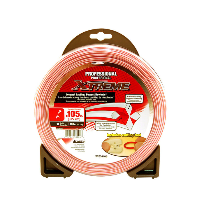 Arnold .105" Professional Xtreme® Trimmer Line 165'