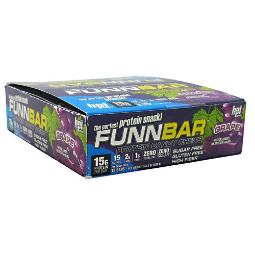 BPI FunnBar - Gashin Grape - 12 Bars - 811213021726