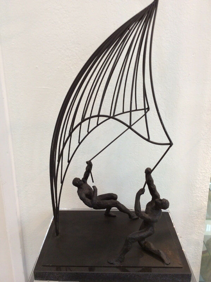 Bronze Art Sculpture Sailing