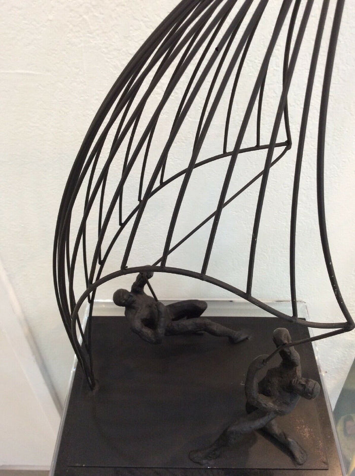 Bronze Art Sculpture Sailing