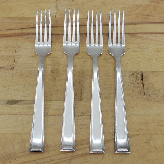 Bruckmann & Sohne Germany BMN24 Silverplate Flatware - 4 Set Dinner Forks