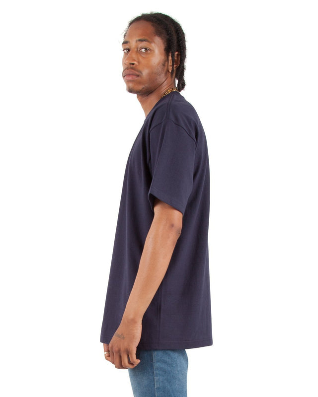 B&T SHAKA WEAR PLAIN T-SHIRT ROUND-NECK SUPERMAXHEAVY