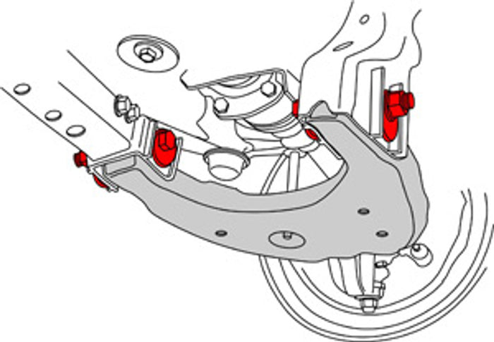 Cam Bolt Kit | 16-23 Tacoma