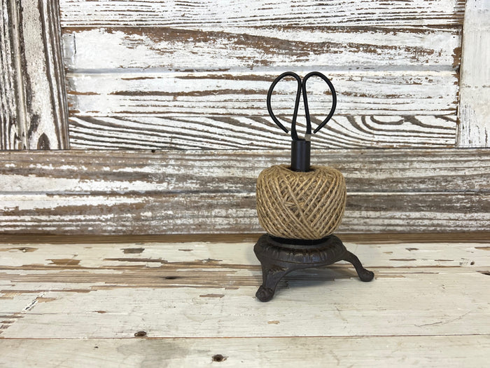 Cast Iron Twine Stand With Snips