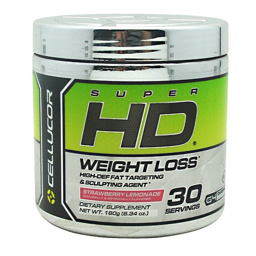 Cellucor Chrome Series Super HD Powder - Strawberry Lemonade - 30 Servings - 810390024858