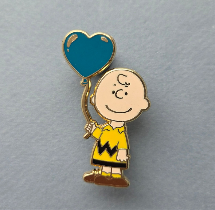 Charlie and balloon 2 inch