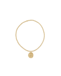 Classic Gold 2mm Bracelet - Inspire Small Gold Disc