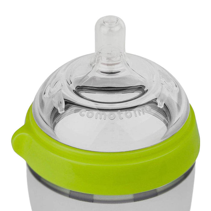 Comotomo Baby Bottle 5 oz / 150 ml - 2 Pack-Feeding Bottles-Comotomo-Green-150 ml (5 oz)-ANB Baby Store