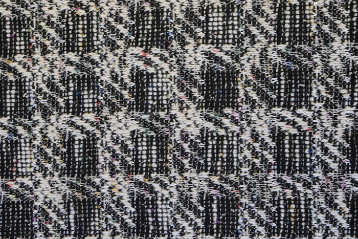 Confetti Plaid Boucle, Jacquard Knit Fabric (PRE - ORDER) - Boho Fabrics - Jacquard Knit Fabric