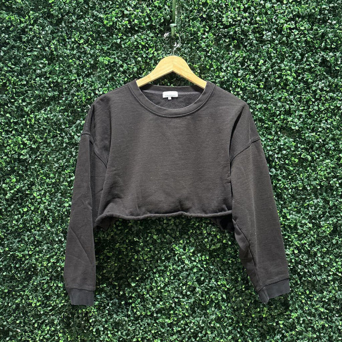 Cropped Pullover Sweater