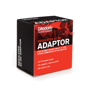 D'Addario 9-Volt Power Adaptor PW-CT-9V
