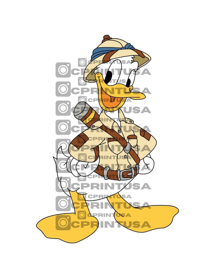 DONALD DUCK SAFARI CUT OUT - FestiUSA