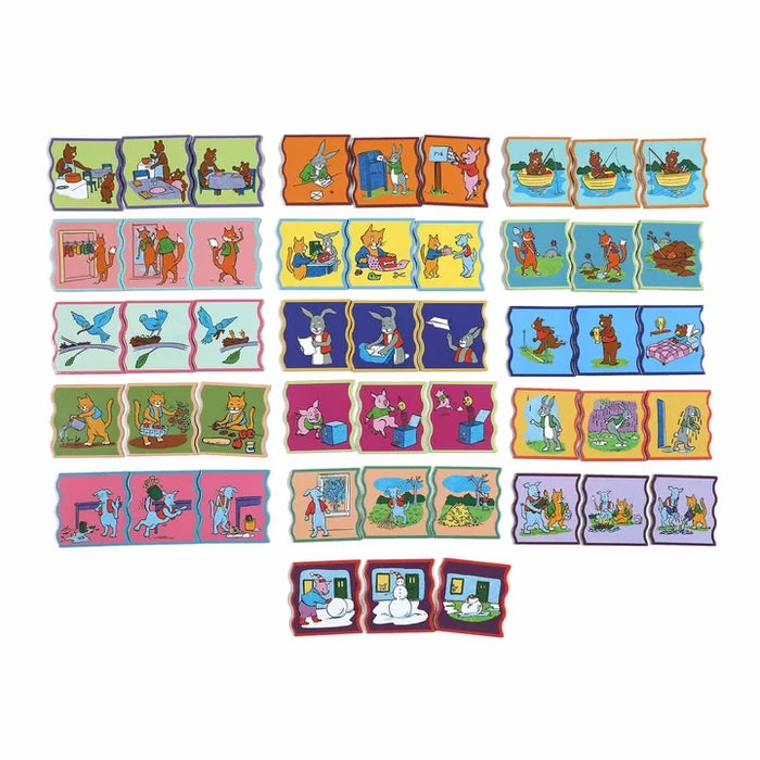 eeBoo | Mastering Logical Sequencing - All in Order | Children's Game