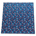 Eva Melhuish Dala Horses Tree & Tomtar Blue Tablecloth 41"