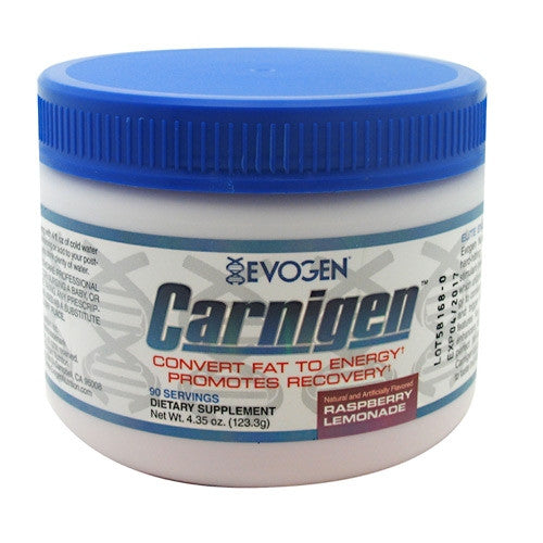 Evogen Carnigen - Raspberry Lemonade - 90 Servings - 852678013161