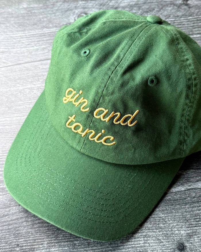 Gin and Tonic Baseball Cap