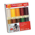 Gutermann Sew-All Polyester Thread Set, 10 Spool Set - Fall