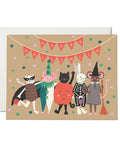 Halloween Critters Greeting Card
