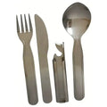 Highlander Military Metal Knife Fork and Spoon Set - John Bull Clothing  from  John Bull Clothing