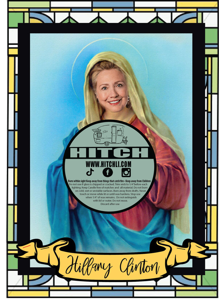 Hillary Clinton Original Prayer Candle