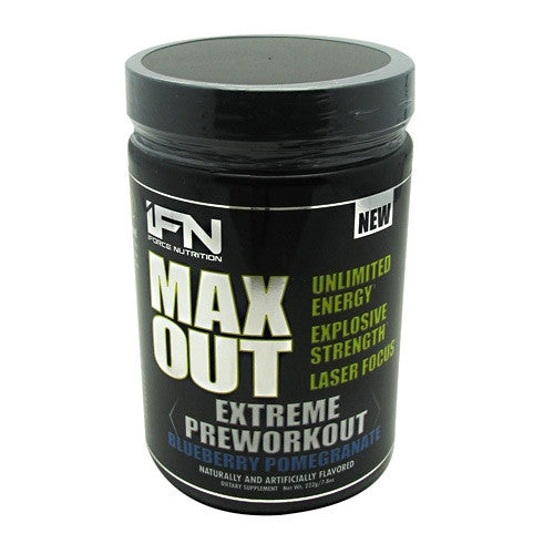 iForce Nutrition Max Out - Blueberry Pomegranate - 30 Servings - 081950001927