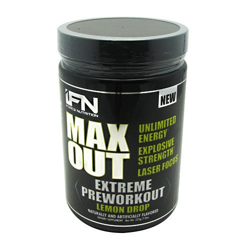 iForce Nutrition Max Out - Lemon Drop - 30 Servings - 081950001934