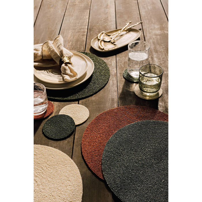 Lagoon Beaded Placemat