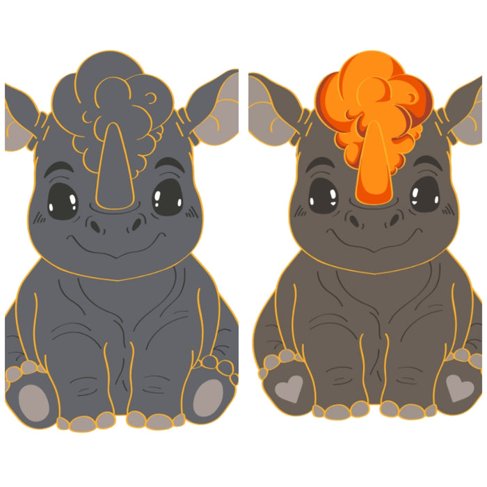 LAST 1: Set 1 with glow in the dark