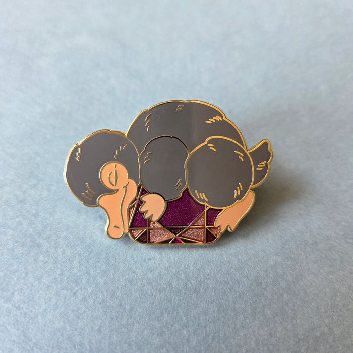 LAST 5: February amethyst (around 3x4cm)