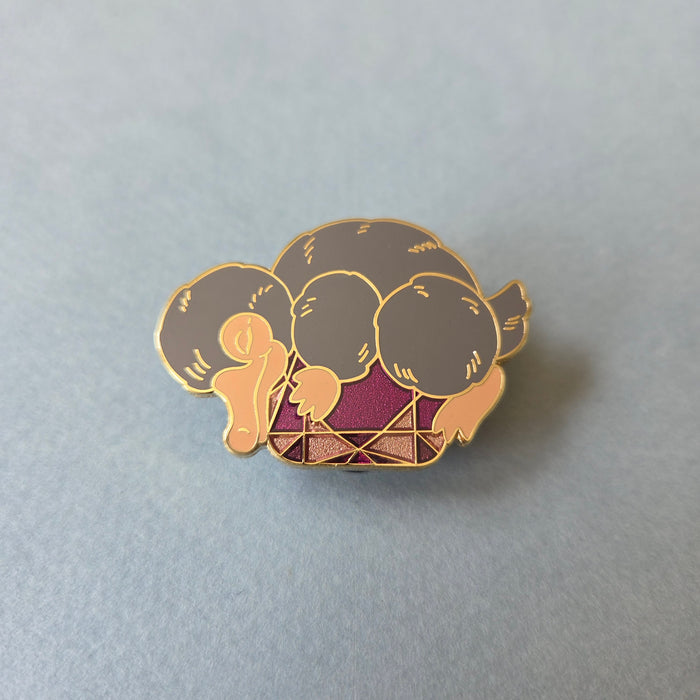LAST 5: February amethyst (around 3x4cm)