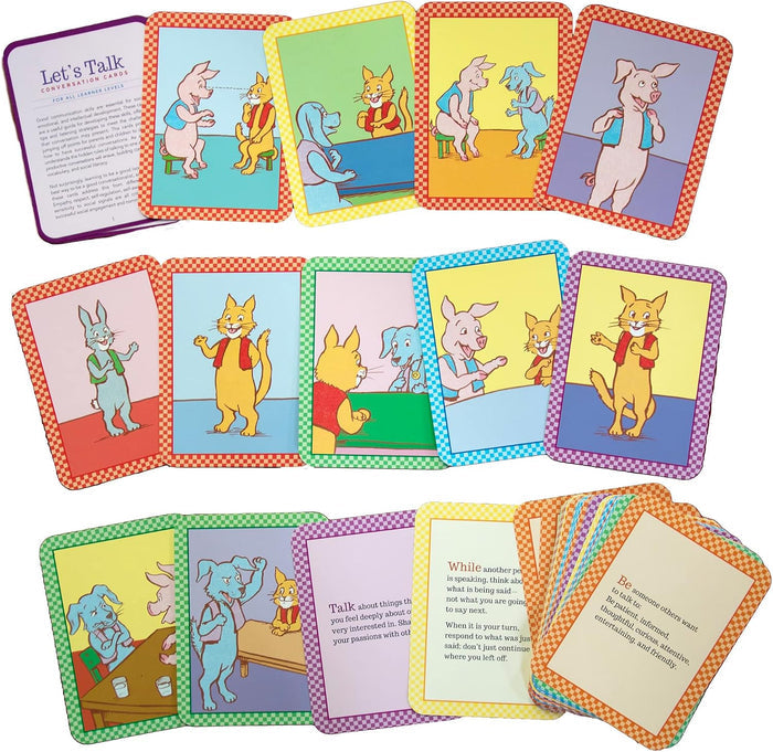 Lets Talk - Conversation Cards | eeBoo