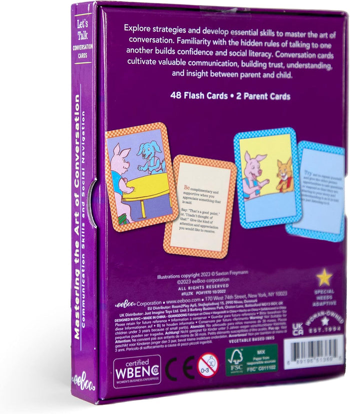 Lets Talk - Conversation Cards | eeBoo