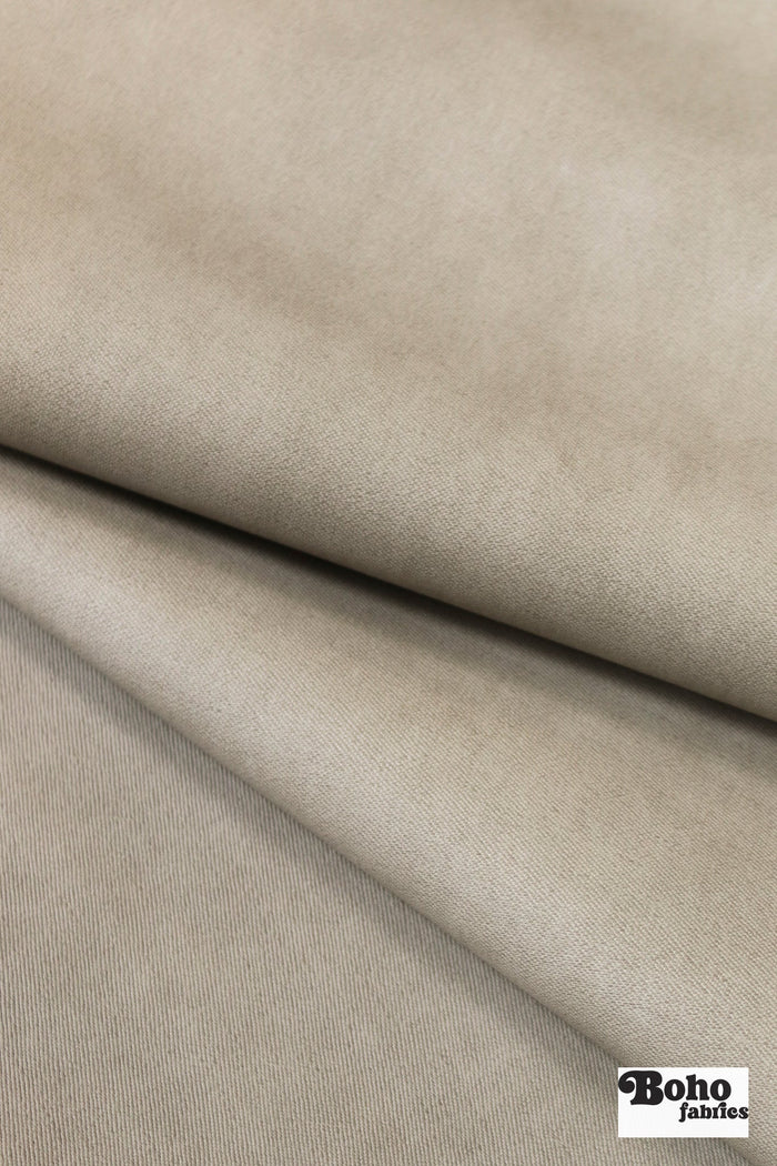Levi Twill, Beige Coated Upholstery Fabric - Boho Fabrics - Home Dec. & Upholstery Fabric
