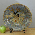 Machon Kennedy Signed Crystalline Pottery Lg. 13" Bowl Multi-color