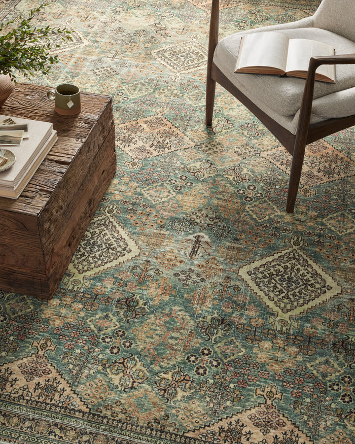 Magnolia Home Sinclair 03 Turquoise / Multi - Chapin Furniture