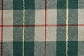 Mercedes Gullwing Green Scottish Tartan