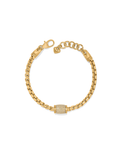 Meridian Solis Station Bracelet, Gold