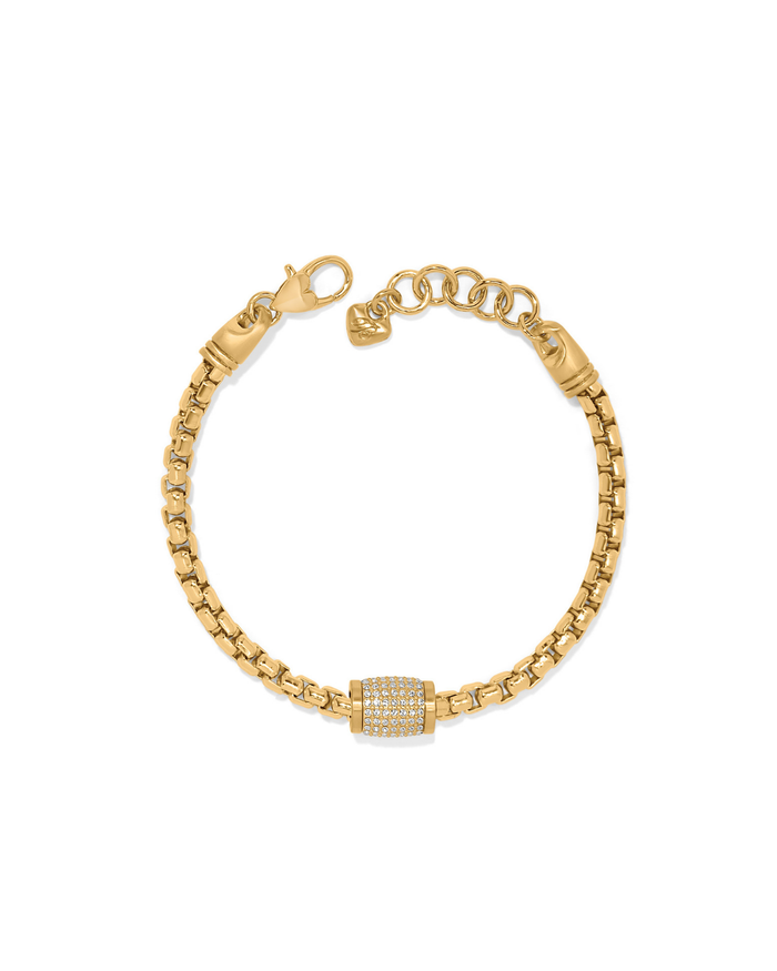Meridian Solis Station Bracelet, Gold