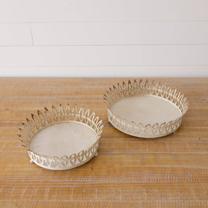 Metal Arch Tray Large