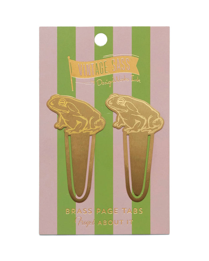 Metal Page Tabs - Frog