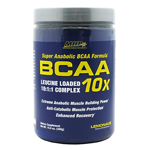 MHP BCAA 10X - lemonade - 30 Servings - 666222093710