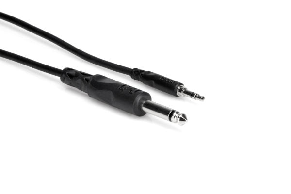 Mono Interconnect 1/4 in TS to 3.5 mm TRS 5 ft CMP-105