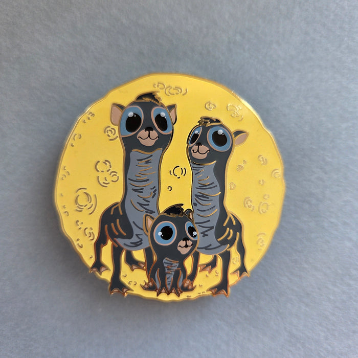 Moon family glow in the dark 🌛🌟 (5cm)