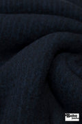 Navy Blue Heather, High Loft Fleece Fabric by Polartec. - Boho Fabrics - Performance Fabrics